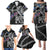 Personalized Iceland Vikings Family Matching Puletasi and Hawaiian Shirt Nordic Lion Bound in Runes and Chains