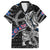Personalized Iceland Vikings Family Matching Summer Maxi Dress and Hawaiian Shirt Nordic Lion Bound in Runes and Chains