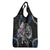 Iceland Vikings Grocery Bag Nordic Lion Bound in Runes and Chains