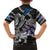 Personalized Iceland Vikings Kid Hawaiian Shirt Nordic Lion Bound in Runes and Chains