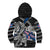 Personalized Iceland Vikings Kid Hoodie Nordic Lion Bound in Runes and Chains
