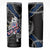 Iceland Vikings Skinny Tumbler Nordic Lion Bound in Runes and Chains
