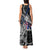 Personalized Iceland Vikings Tank Maxi Dress Nordic Lion Bound in Runes and Chains