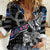 Personalized Iceland Vikings Women Casual Shirt Nordic Lion Bound in Runes and Chains