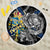 Sweden Vikings Beach Blanket Nordic Lion Bound in Runes and Chains
