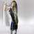 Sweden Vikings Hooded Blanket Nordic Lion Bound in Runes and Chains