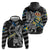 Personalized Sweden Vikings Hoodie Nordic Lion Bound in Runes and Chains