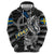 Personalized Sweden Vikings Hoodie Nordic Lion Bound in Runes and Chains