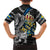 Personalized Sweden Vikings Kid Hawaiian Shirt Nordic Lion Bound in Runes and Chains