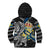 Personalized Sweden Vikings Kid Hoodie Nordic Lion Bound in Runes and Chains