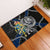 Sweden Vikings Rubber Doormat Nordic Lion Bound in Runes and Chains