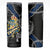 Sweden Vikings Skinny Tumbler Nordic Lion Bound in Runes and Chains