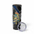 Sweden Vikings Skinny Tumbler Nordic Lion Bound in Runes and Chains