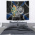 Sweden Vikings Tapestry Nordic Lion Bound in Runes and Chains