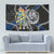 Sweden Vikings Tapestry Nordic Lion Bound in Runes and Chains