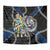 Sweden Vikings Tapestry Nordic Lion Bound in Runes and Chains