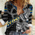 Personalized Sweden Vikings Women Casual Shirt Nordic Lion Bound in Runes and Chains
