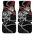 Denmark Vikings Car Mats Nordic Lion Bound in Runes and Chains