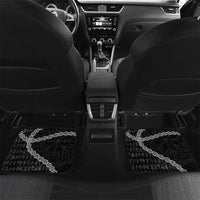 Denmark Vikings Car Mats Nordic Lion Bound in Runes and Chains