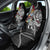 Denmark Vikings Car Seat Cover Nordic Lion Bound in Runes and Chains