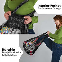 Denmark Vikings Grocery Bag Nordic Lion Bound in Runes and Chains