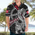 Personalized Denmark Vikings Hawaiian Shirt Nordic Lion Bound in Runes and Chains