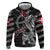 Personalized Denmark Vikings Hoodie Nordic Lion Bound in Runes and Chains