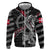 Personalized Denmark Vikings Hoodie Nordic Lion Bound in Runes and Chains