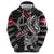 Personalized Denmark Vikings Hoodie Nordic Lion Bound in Runes and Chains