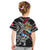 Personalized Denmark Vikings Kid T Shirt Nordic Lion Bound in Runes and Chains