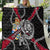 Denmark Vikings Quilt Nordic Lion Bound in Runes and Chains