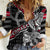 Personalized Denmark Vikings Women Casual Shirt Nordic Lion Bound in Runes and Chains