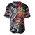 Personalized Norway Vikings Baseball Jersey Nordic Lion Bound in Runes and Chains