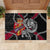Norway Vikings Rubber Doormat Nordic Lion Bound in Runes and Chains