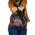 Norway Vikings Shoulder Handbag Nordic Lion Bound in Runes and Chains