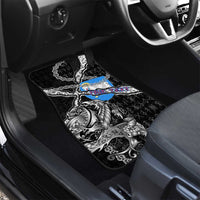 Faroe Islands Vikings Car Mats Nordic Lion Bound in Runes and Chains