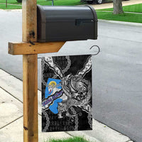 Faroe Islands Vikings Garden Flag Nordic Lion Bound in Runes and Chains