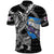 Personalized Faroe Islands Vikings Polo Shirt Nordic Lion Bound in Runes and Chains