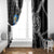 Faroe Islands Vikings Window Curtain Nordic Lion Bound in Runes and Chains