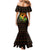 Black Power Family Matching Mermaid Dress and Hawaiian Shirt Africa Map - Wonder Print Shop