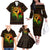 Black Power Family Matching Off Shoulder Long Sleeve Dress and Hawaiian Shirt Africa Map - Wonder Print Shop