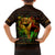 Black Power Family Matching Short Sleeve Bodycon Dress and Hawaiian Shirt Africa Map - Wonder Print Shop
