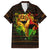 Black Power Family Matching Short Sleeve Bodycon Dress and Hawaiian Shirt Africa Map - Wonder Print Shop