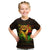 Black Power Kid T Shirt Africa Map - Wonder Print Shop