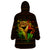 Black Power Wearable Blanket Hoodie Africa Map - Wonder Print Shop