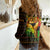 Black Power Women Casual Shirt Africa Map - Wonder Print Shop