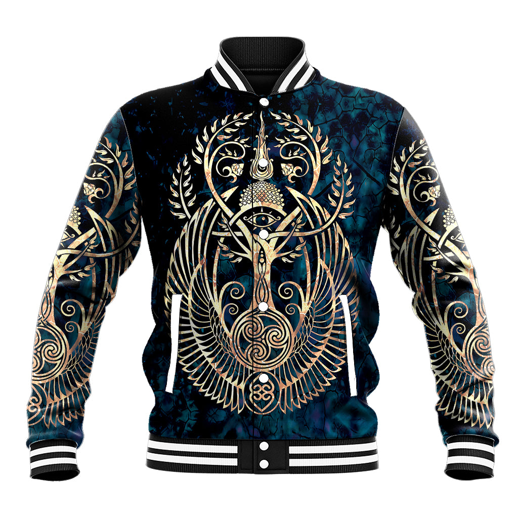 Adinkra Symbols Baseball Jacket Tree of Life - Wonder Print Shop