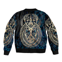 Adinkra Symbols Bomber Jacket Tree of Life - Wonder Print Shop
