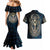 Adinkra Symbols Couples Matching Mermaid Dress and Hawaiian Shirt Tree of Life - Wonder Print Shop