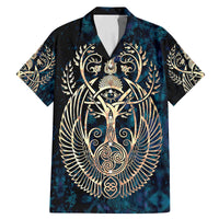 Adinkra Symbols Family Matching Mermaid Dress and Hawaiian Shirt Tree of Life - Wonder Print Shop